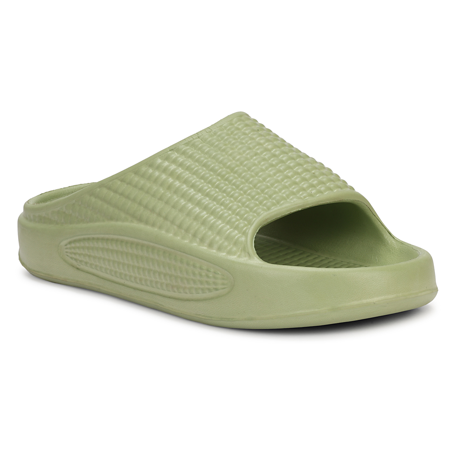 Velmorahh Olive Green Tie Dye EVA Flip Flops for Men & Women | Lightweight Hawai Chappal | Soft Cushion Comfort | Waterproof Casual Slippers - Image 5