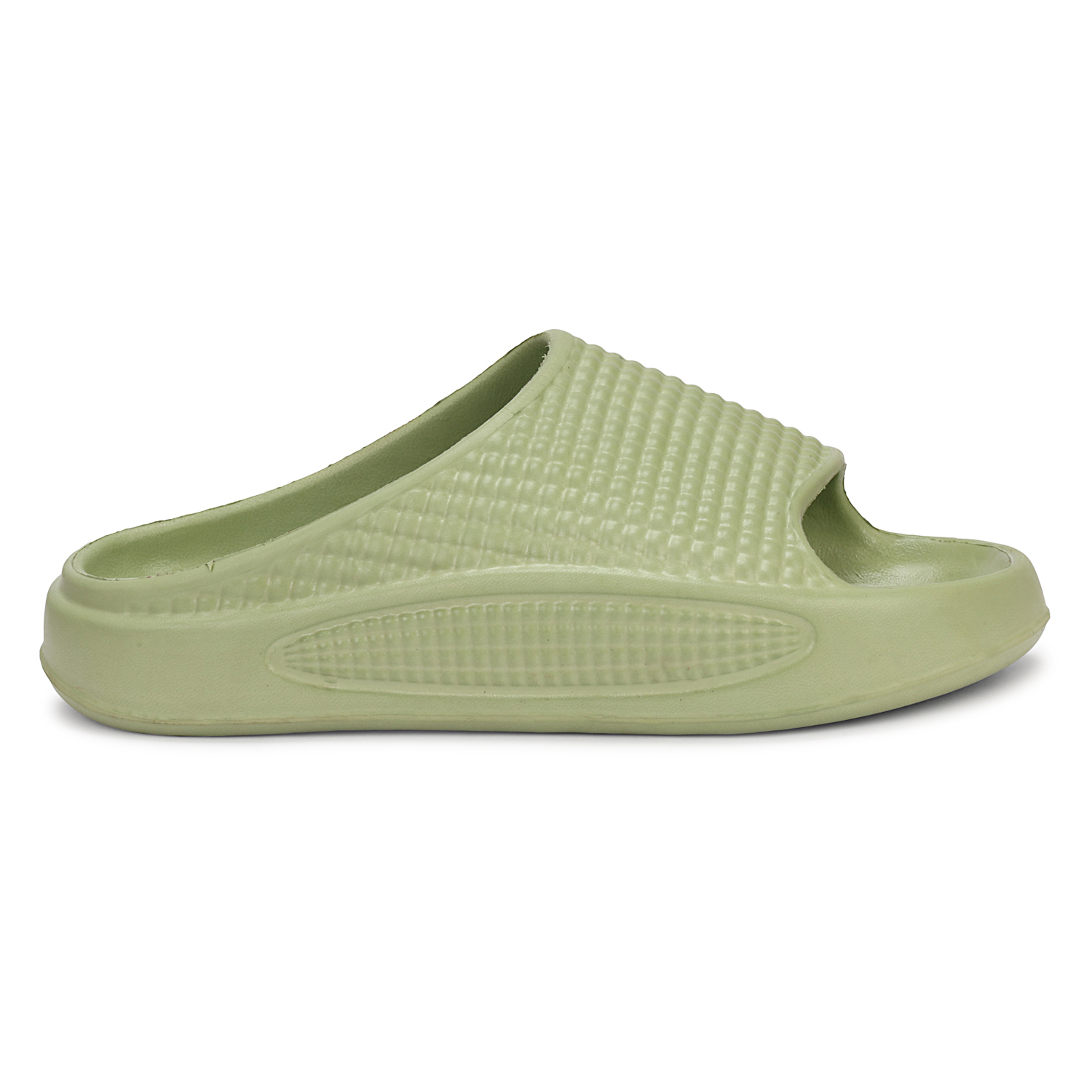 Velmorahh Olive Green Tie Dye EVA Flip Flops for Men & Women | Lightweight Hawai Chappal | Soft Cushion Comfort | Waterproof Casual Slippers - Image 7