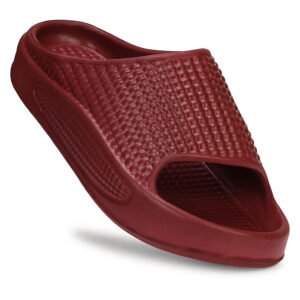 Velmorahh Maroon Tie Dye EVA Flip Flops for Men & Women | Lightweight Hawai Chappal | Soft Cushion Comfort | Waterproof Casual Slippers